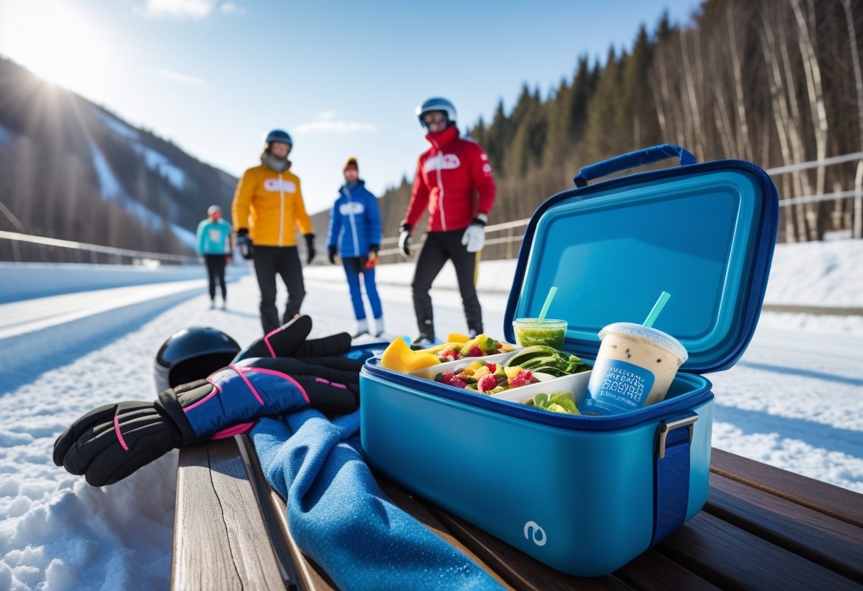 Praktiske madkasser til en dag på bobslædebanen